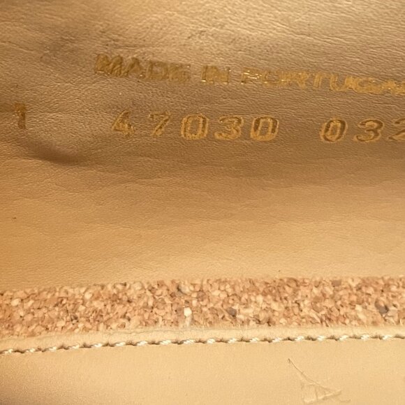 NEW The Office of Angela Scott Mr York shoe Mahogany Size 41 Double Monk Buckles - Picture 8 of 9